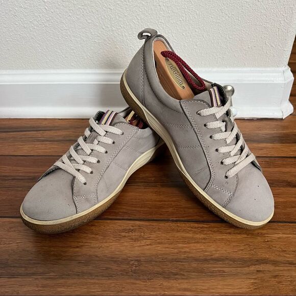 Ecco leather suede soft sneakers 37 - Picture 1 of 9